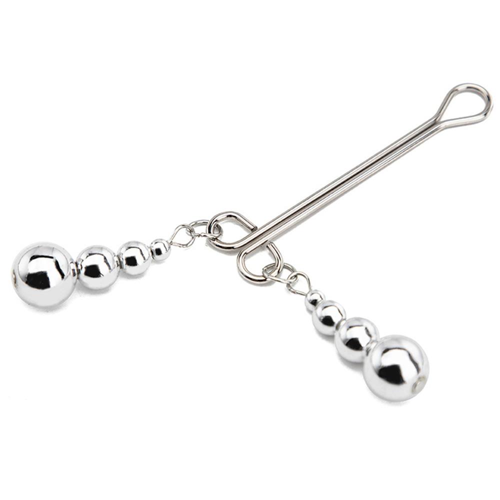 1Pairs Stainless Steel Metal Nipple Clamps Breast Clips Mimi Clip Pudendal Clip BDSM Restraints Flirt Sex Toys For Women Couple