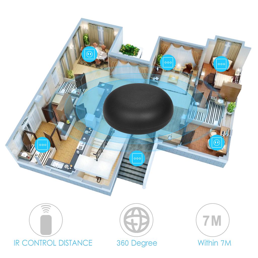 TUYA Wi-Fi Smart ИК-пульт дистанционного управления для умного дома, совместимый с Alexa Google Home Universal