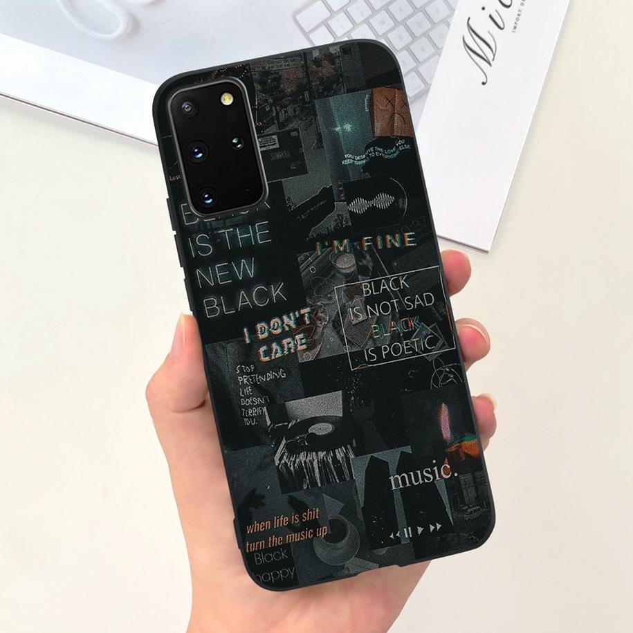 For Samsung Galaxy S20 5G Case SM-G981F Phone Cover Fashion Marble Flower Slim Soft Bumper For Samsung S20 Plus S20+ S 20 Fundas