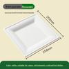 Biodegradable Square Sugarcane Pulp Plates
