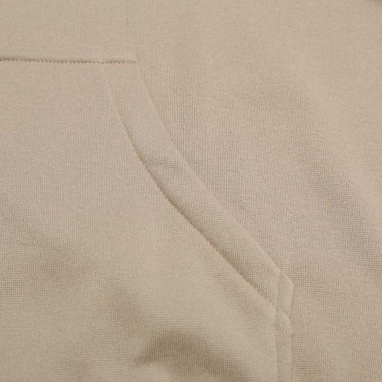 Women Fall Winter Sweatshirt Lapel Zipper Half Placket Long Sleeve Front Pocket Pullover Tops Solid Color Loose Fit Sport Sweatshirt