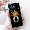 Чехол для OPPO Realme Note 80 2026 Новый Милый С буквами Корона Мягкий Силиконовый Чехол для Телефона Для Realme Note 80 4G Funda Note80 Задние Чехлы
