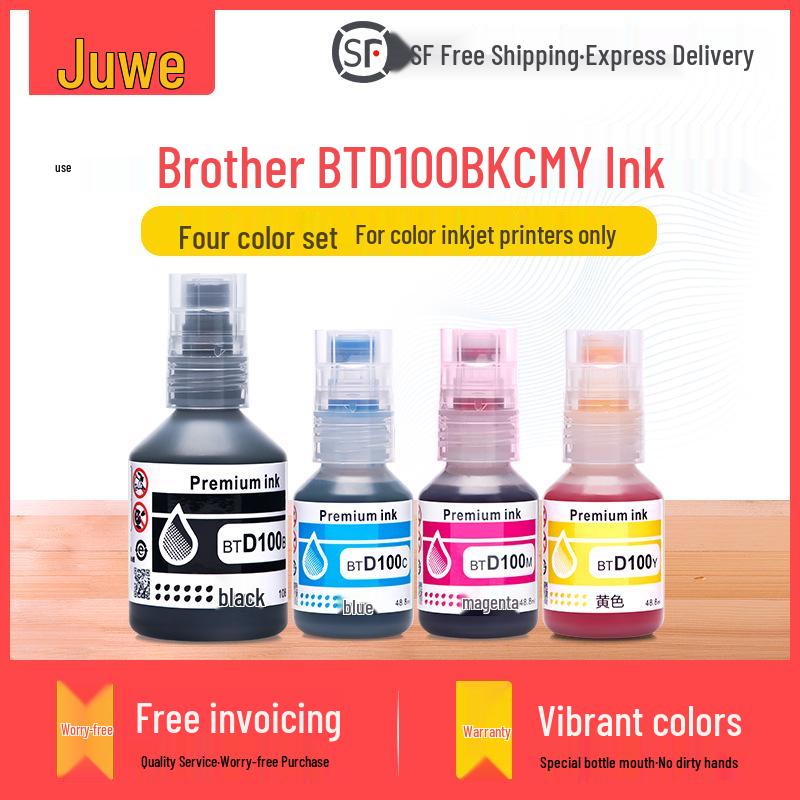Чернила D100BK для моделей Brother MFC-T930DW, DCP-T536DW, T730DW, T735DW и T835DW.