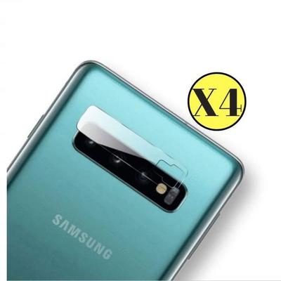 Набор из 4 закаленных стекол с защитой камеры для Samsung Galaxy S10 PLUS - Защитная пленка для задней камеры