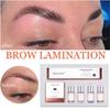 Перманентная завивка бровей, лифтинг бровей, ламинирование бровей, набор с пленкой, питательный кератиновый лосьон для перманентной завивки для домашнего использования