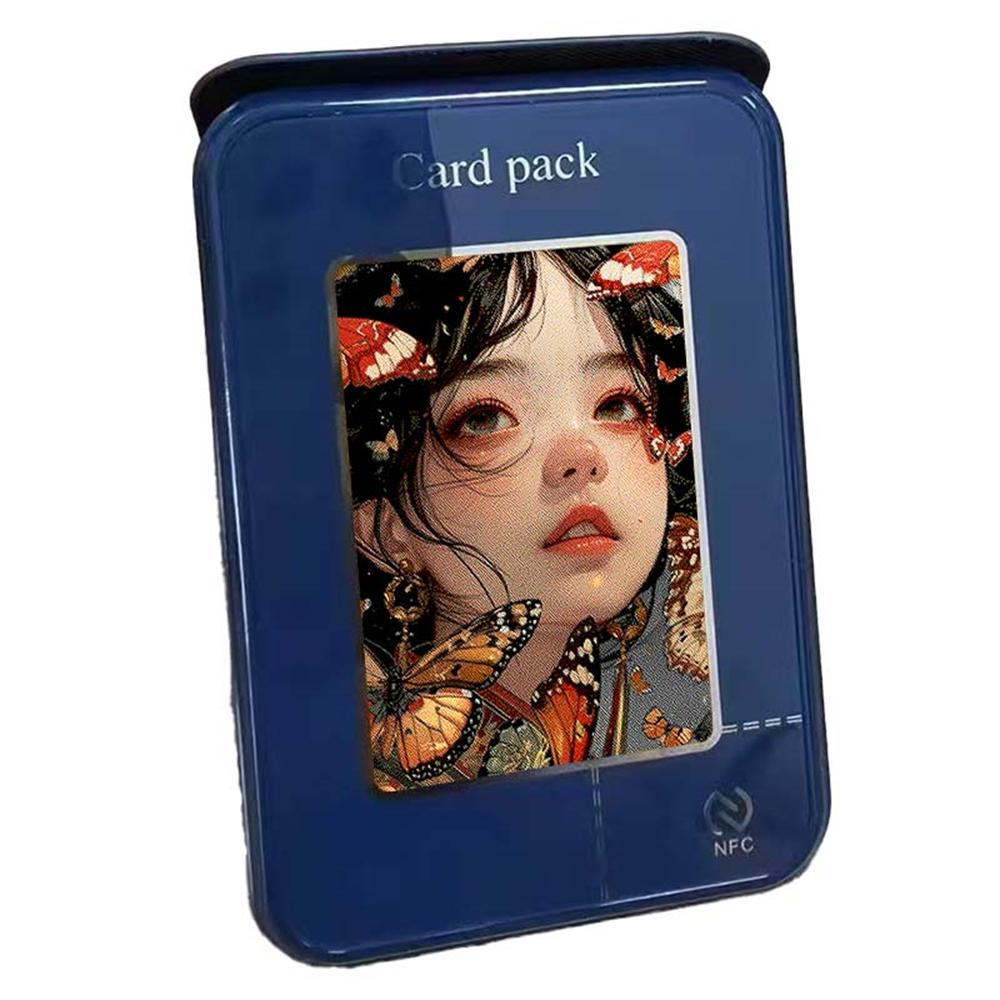 Чехол для телефона 4 цвета, смарт-держатель кредитных карт, магнитное притяжение, NFC-экран, набор карт для iPhone, Samsung, кошельков Magsafe