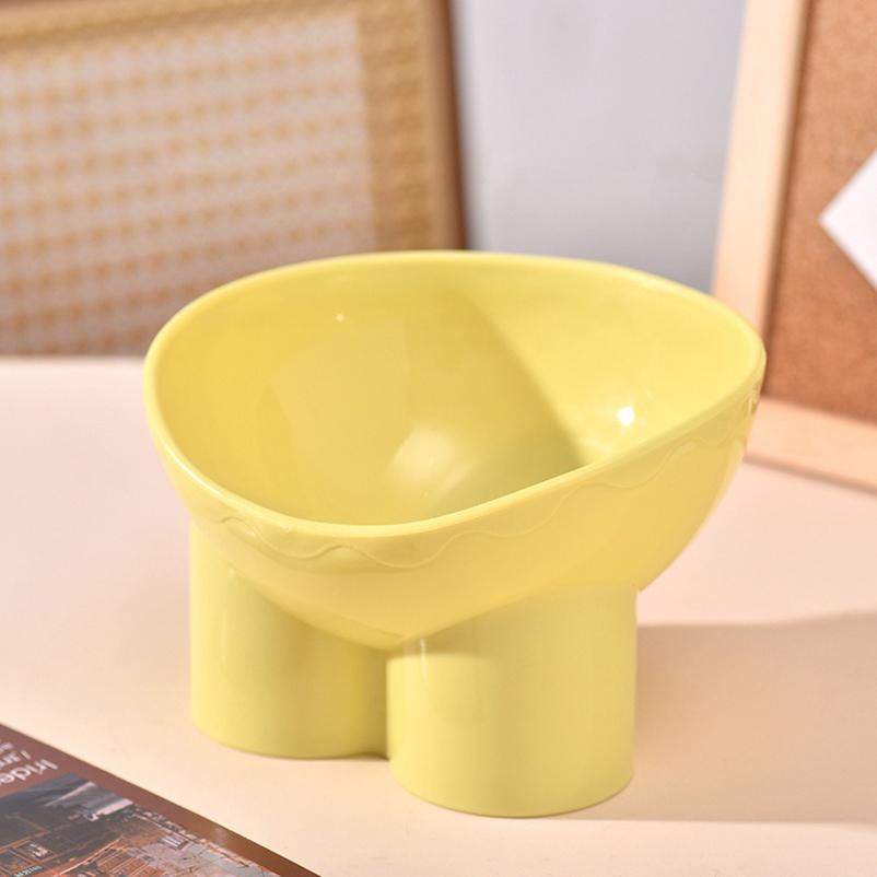 Миска для кошек с защитой от опрокидывания, миска для еды, миска для собаки, защита шеи, миска для домашних животных, миска с высокими ножками, миска для еды кошки