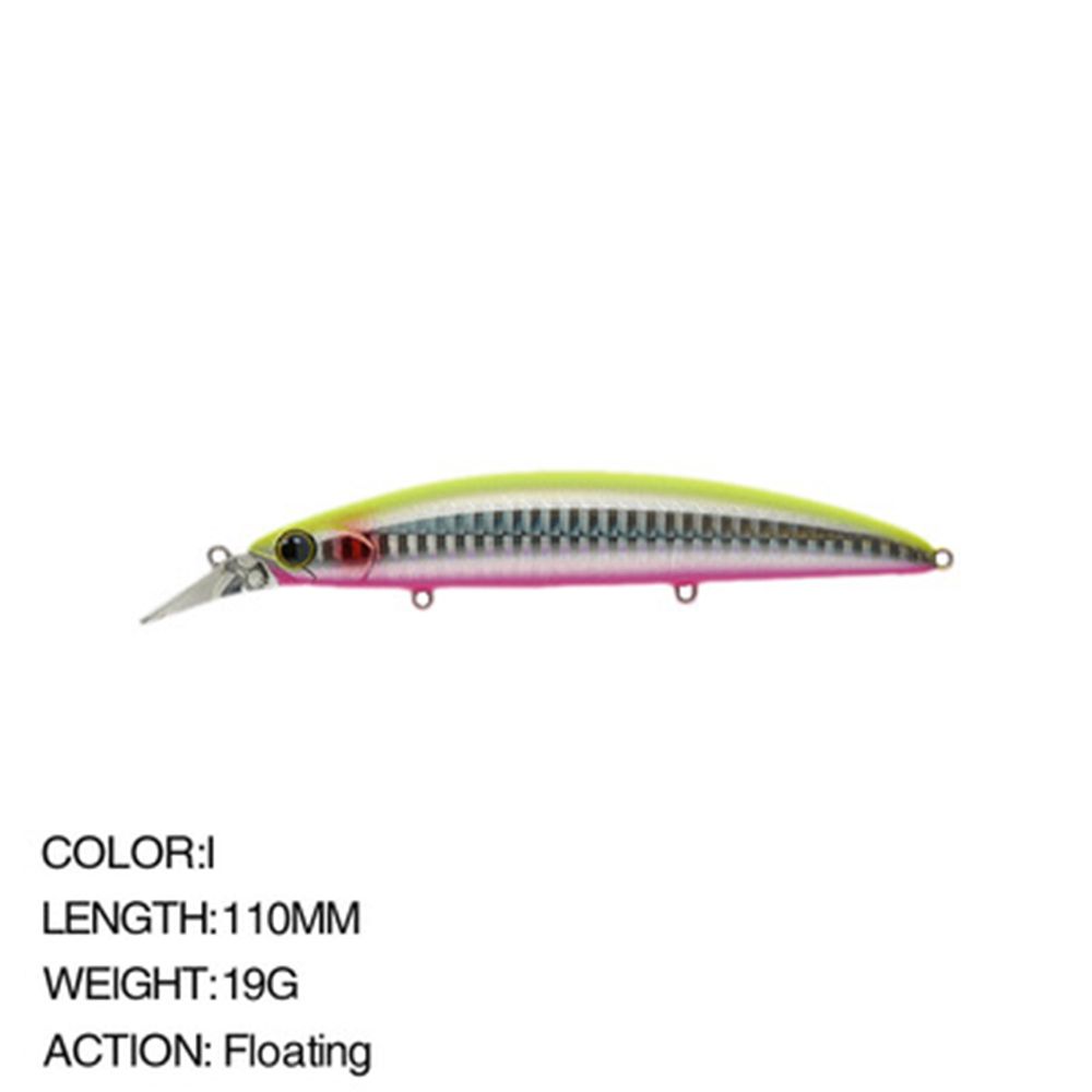 Outdoor Useful Tackle Crankbaits Fish Hooks Floating Minnow Baits Long Casting Lure Minnow Lures