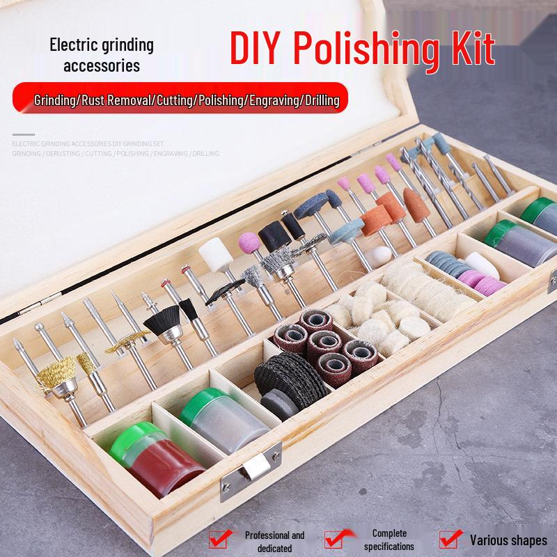 Нефритовый мини-электрический шлифовальный набор: Шлифовальные и полировальные принадлежности