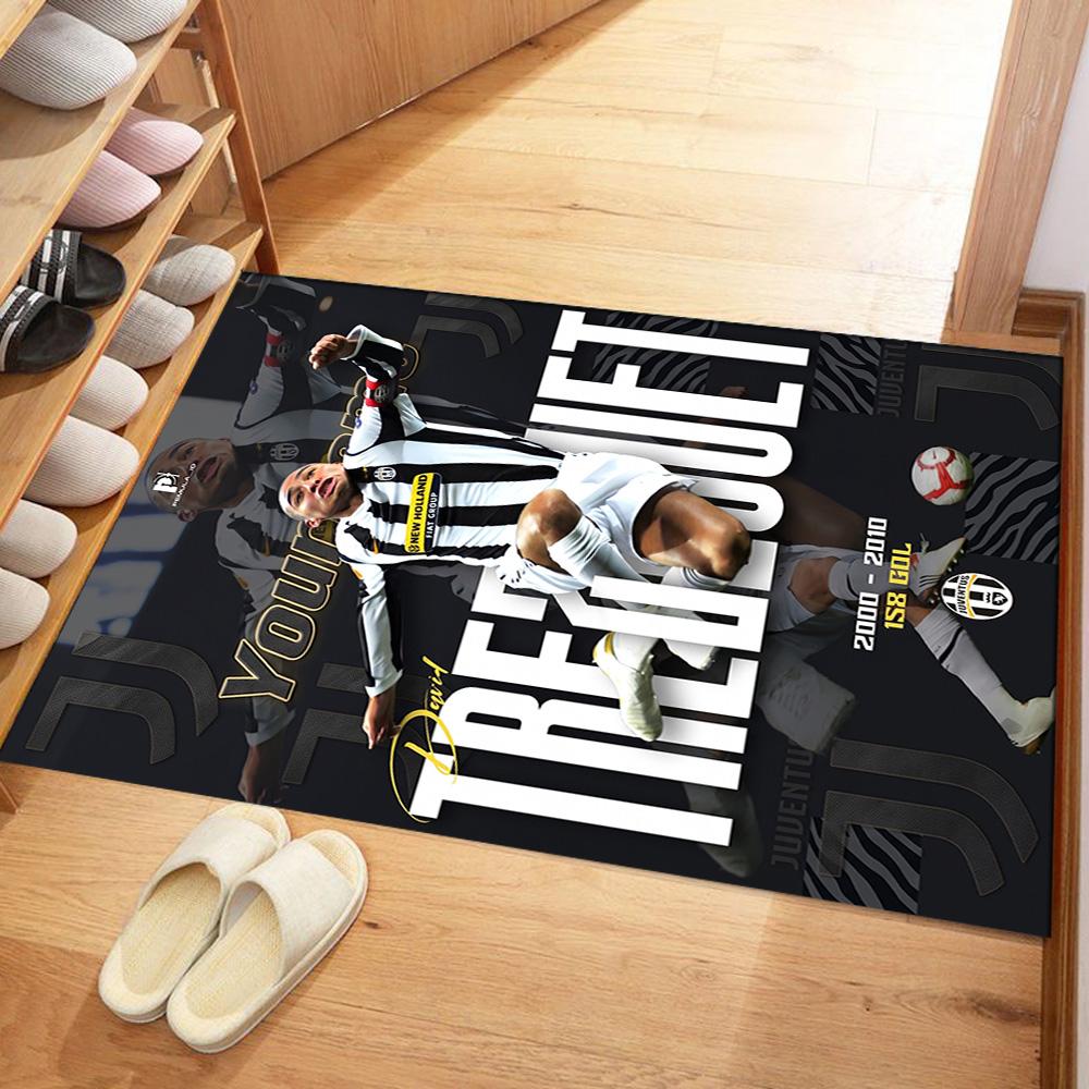 Juventus Personalized Name Floor Rug Office Rug Suitable for Hallway Dining Room Balcony Study room Antislip Carpet Decorate Offices