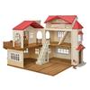 [Sylvanian] 5756 - Двухэтажный дом с красной освещенной крышей и секретным чердаком