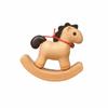 Wooden Material Balance Art Adornment Carved Design Miniature Rocking Horse  Bar Decor