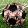 Scarface Indoor Soccer Ball Colorful Machine Stitched PVC Size 5 Team Training Competition Ready Durable High-Bounce Cool Sports Gift