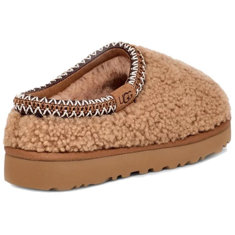 (WMNS) UGG Tasman Maxi Curly Slipper 'Chestnut' Women's 1158356-CHE