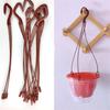 20PCS 42CM Flower Pots Hanging Plant Pots Hanger Hook Basin Hanger Garden Basket Holder Hanging Chains Garden Accessories
