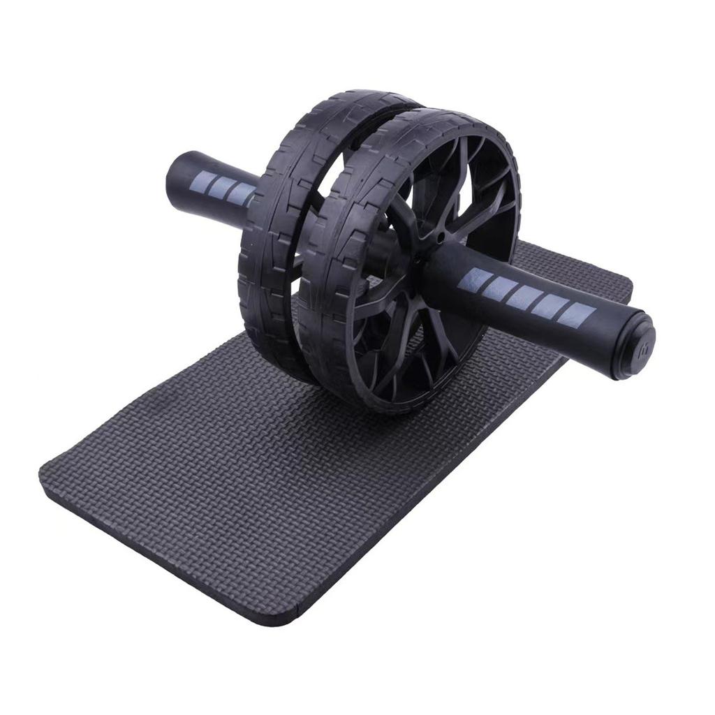 Abdominal Wheel Roller Antislip Portable AB Wheel Roller with Knee Pad for Home Gym Fitness Equipmen