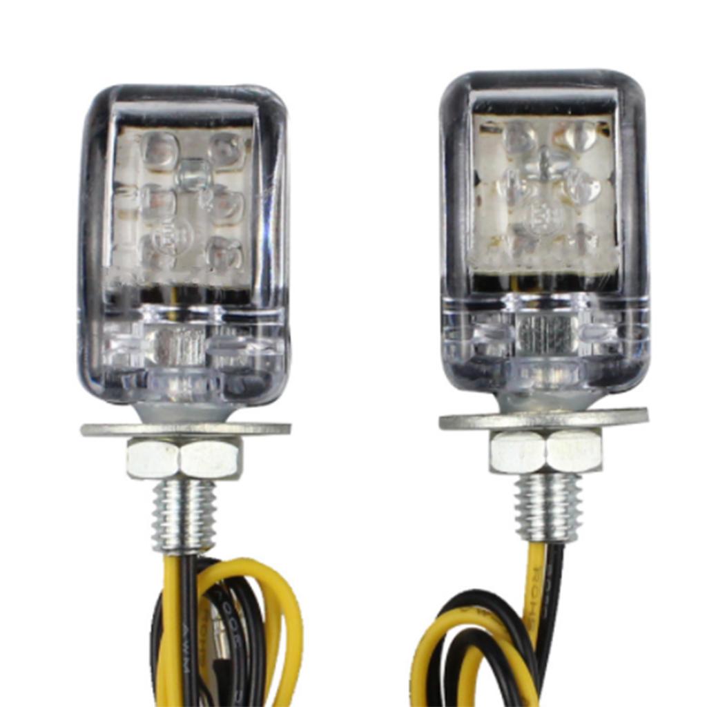 Светодиодный фонарь для мотоцикла, указатель поворота, универсальный фонарь для мотоцикла, сигнальная лампа, аксессуары для мотоцикла