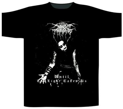 Новая хлопковая футболка Darkthrone с коротким рукавом, черная, S-2345XL, унисекс
