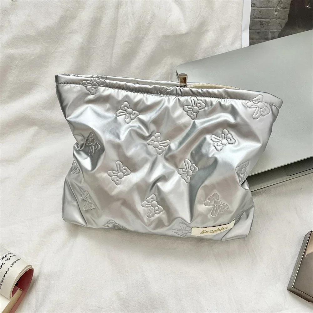 Корейская PU Love сумка-клатч женская косметичка косметичка сумка для хранения средств по уходу за кожей кошелек для монет дорожный органайзер для косметики