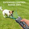 2 In 1 Training & Anti Barking Device Ultrasonic Dog Repeller With LED Flashlight Deterrent Rechargeable Attack Repeller For Dog