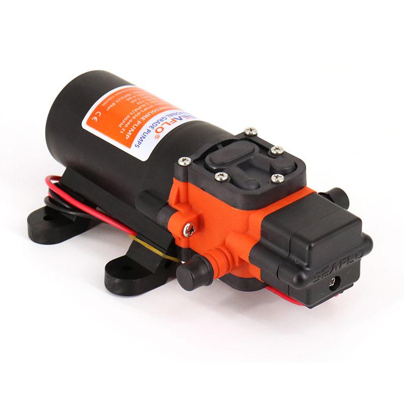 Small DC12V/24V 40PSI Motorhome Booster Diaphragm Pump Boat Self-priming Pump High Pressure Cleaning Irrigation Beverage Machine