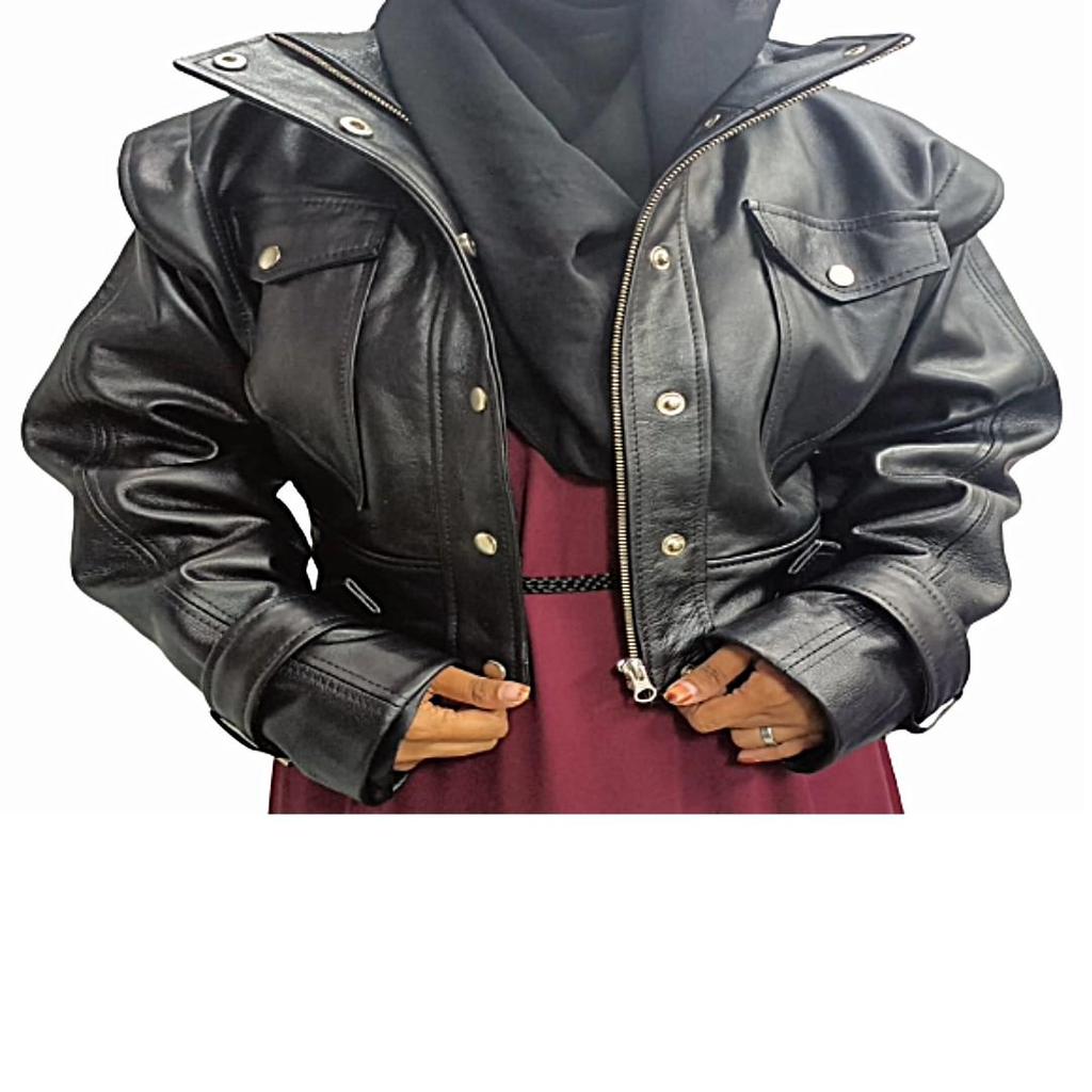 Женская уличная одежда оверсайз-бомбер из овечьей кожи, уличная одежда, объемное кожаное пальто свободного покроя. Женская повседневная одежда, байкерская куртка, женская куртка из натуральной кожи.