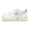 Nike Force 1 LV8 3 TD Paint Splatter — белые детские кроссовки Sail DJ2600-100