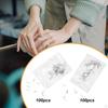 100 Pieces Hanging Pins Alloy Wire Jump Rings Mini Firing Accessories for Ceramic Ornaments