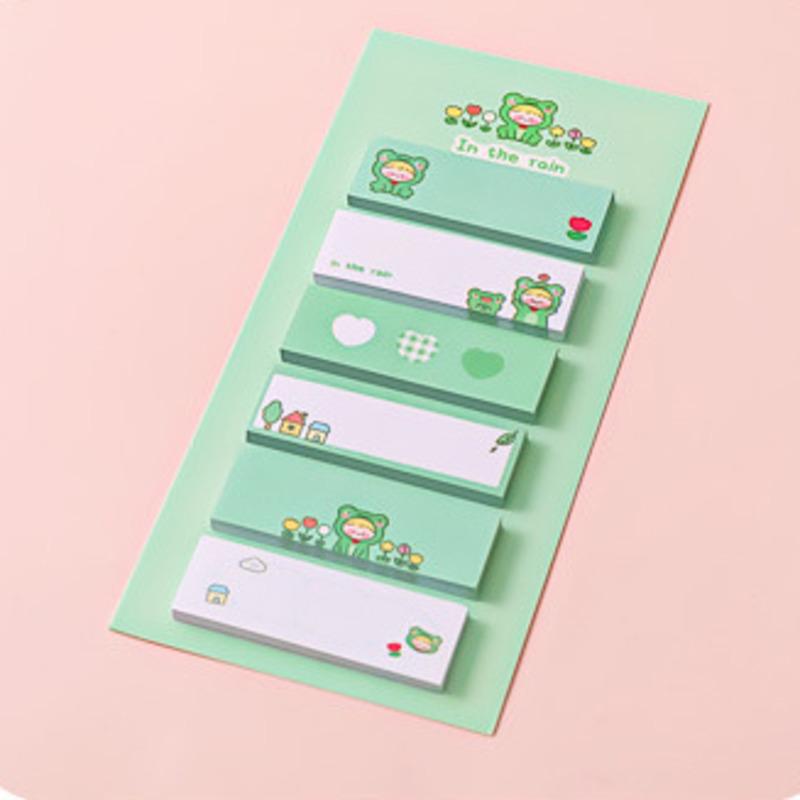 1 Piece Cute Animals Girls Sticky Note Notepad Memo Pad Office School Supplies Stationery Planner Adhesive