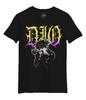 DIO Brando Невероятные приключения ДжоДжо s S Аниме Мультфильм Kidcore Унисекс футболка Хлопок Оверсайз Большой размер