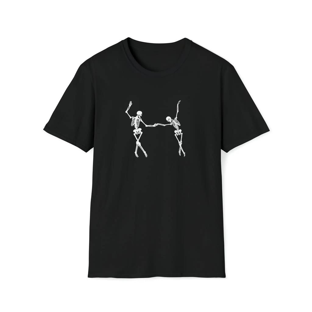 Dancing Skeleton T Shirt Skeletons Rounisextic Goth Whimsigoth Goblincore Dark Coquette