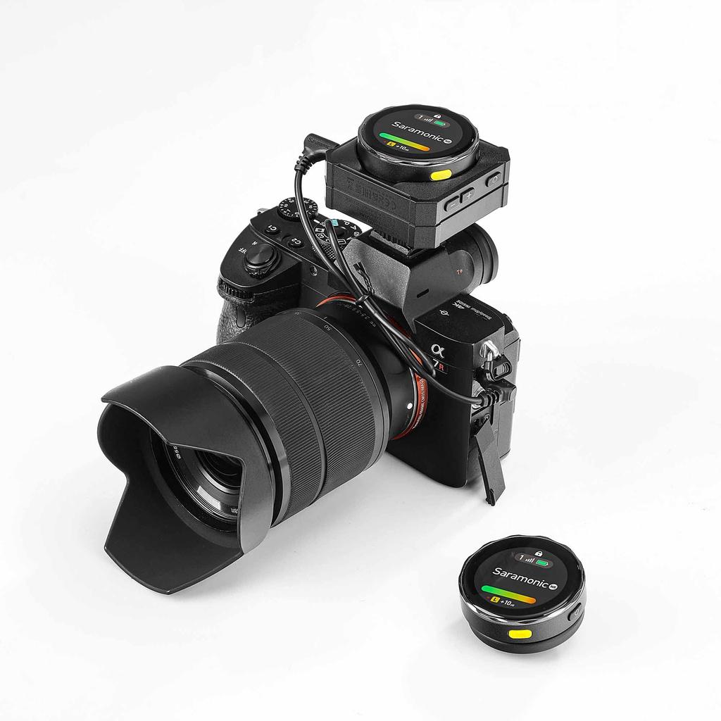 Saramonic Saramonic Touch Screen Wireless Microphone System 1 Blink Me B2 2.4G (2 Transmitters, Receiver)