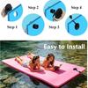Secure Floating Mat Straps Versatile Lily Pad Tether Kit Portable Foam Water Pad Tether  Pool