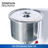 ZONESUN ZS-A03 Ручная машина для розлива кремового лака для ногтей, машина для розлива соусов и джемов