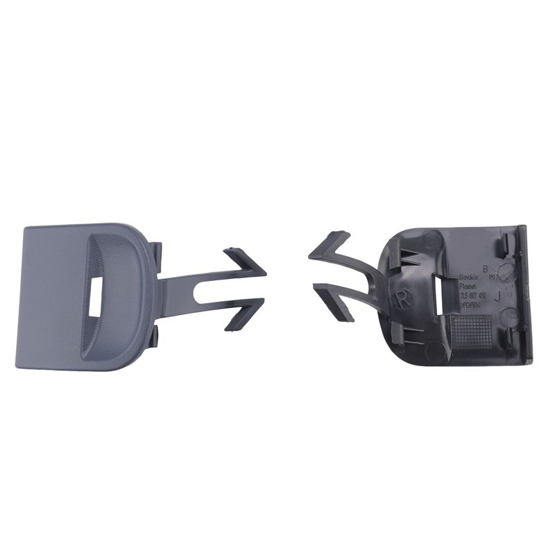 A33K-Automotive Rear Bumper Trailer Hook Cover Rear Trailer Cover For Cayenne 2007-2010 95550544910 95550545010 Parts