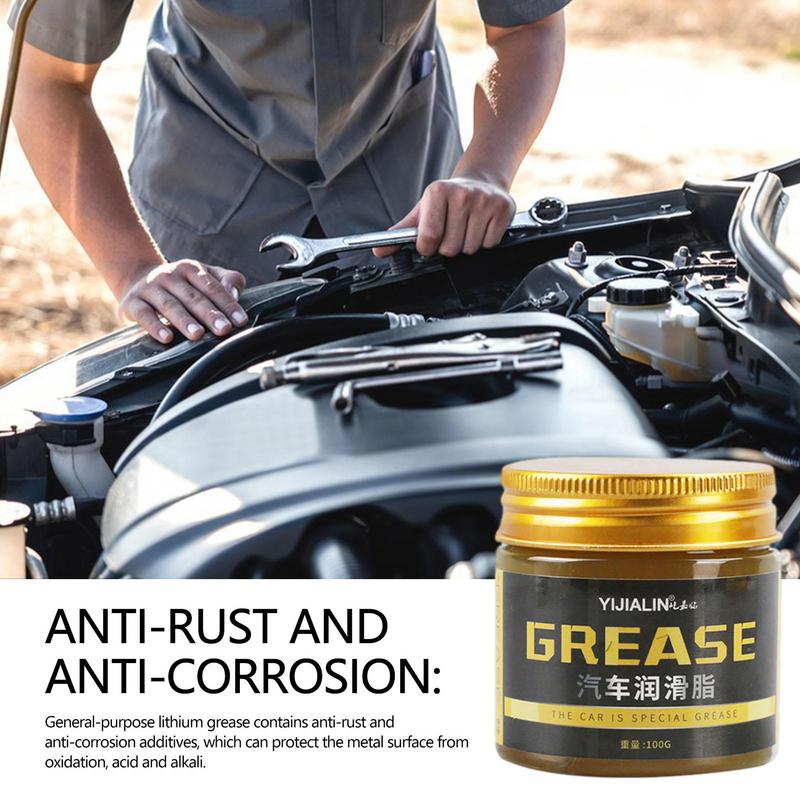 100g Car Wheel Bearing Grease High Low Temperature Wear-Resistant Lubricant Mechanical Gears Auto Hub Bearings Lubricating Oils