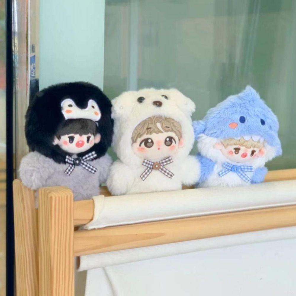 Хлопковый плюшевый кукольный костюм Мини-игрушки Аксессуары для кукол из хлопка 10 см Кукла из хлопка