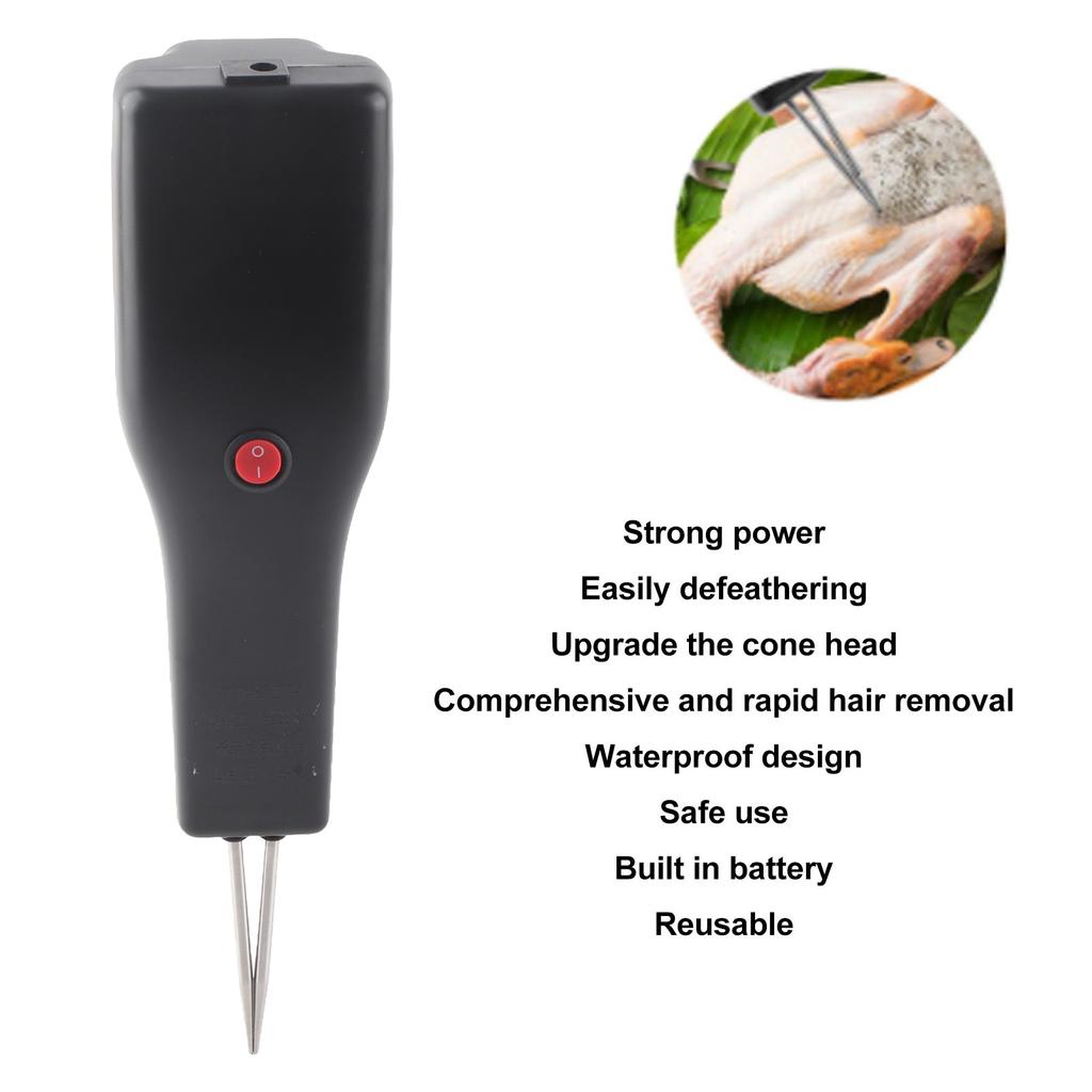Электрический прибор для выщипывания перьев птицы, ручной портативный автоматический инструмент для выщипывания коротких волос птицы, инструмент для выщипывания перьев птицы, курицы, утки, гуся