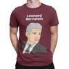 lLeonard bBernstein white Novelty 100 Cotton TShirt lLeonard bBernstein Tees Tops For Unisex