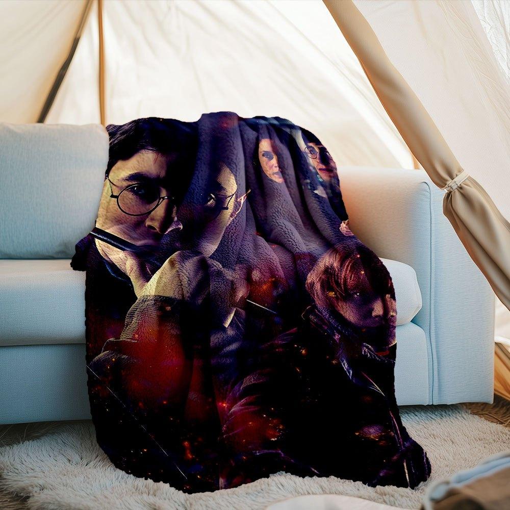 Harry Potter Outdoor Blanket Cozy And Soft Lightweight For All Seasons Perfect For Travel Camping Picnic Sofa Office Bed Living Room Ideal Gift For