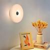 Plastic Donut Wall Lamp Modern Desk Lamp Atmosphere Decor LED Ambient Light Hotel