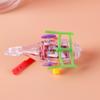 Novelty Creative Wind-up Transparent Mini Airplane Children's Educational Toy