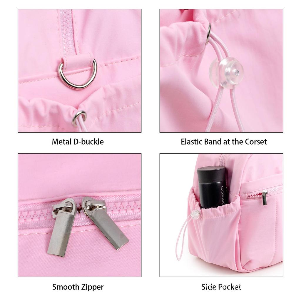 Women's Large Capacity Waterproof Travel Tote & Gym Bag