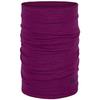 BUFF Легкий трубчатый шарф из мериноса, Унисекс, фиолетовый, Грелка для шеи