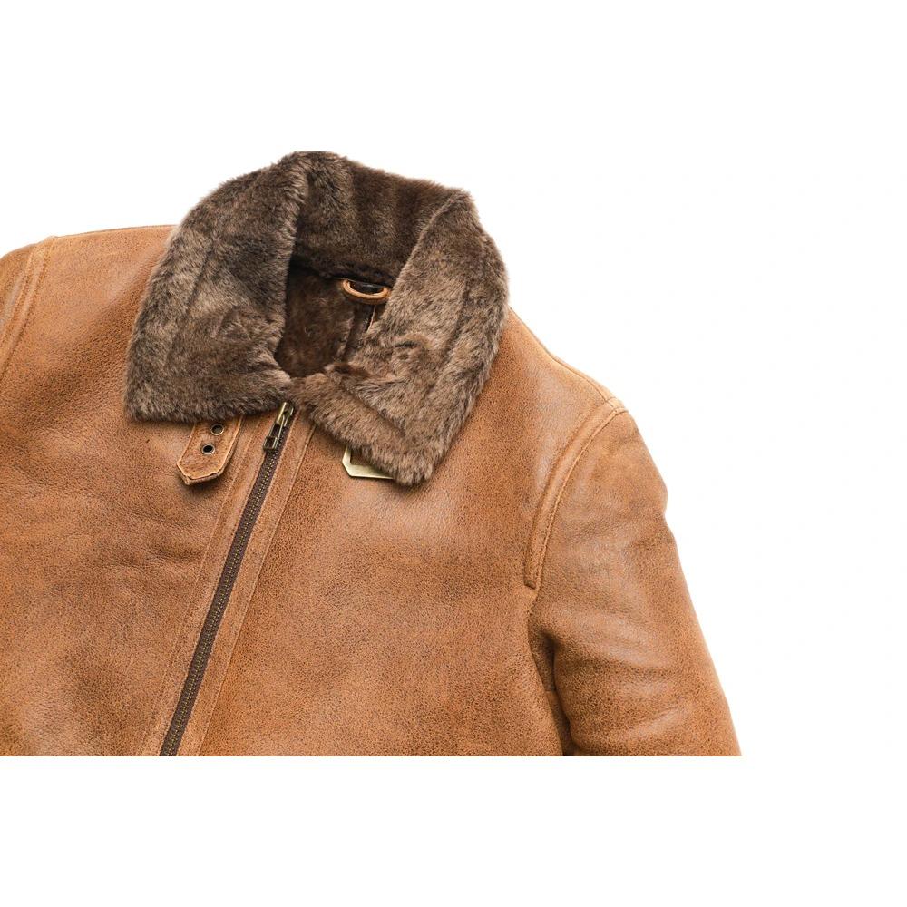 Китайский размер супер качество дубленка мужская мягкая теплая 100% натуральная меховая шуба зимняя мужская кожаная одежда