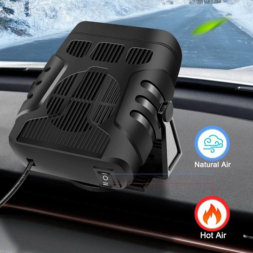 Car Heater Windshield Defroster Winter 12V 24V Auto Electric Stove Fan Heating Cooling Integrated Defrosting Tools Accessories