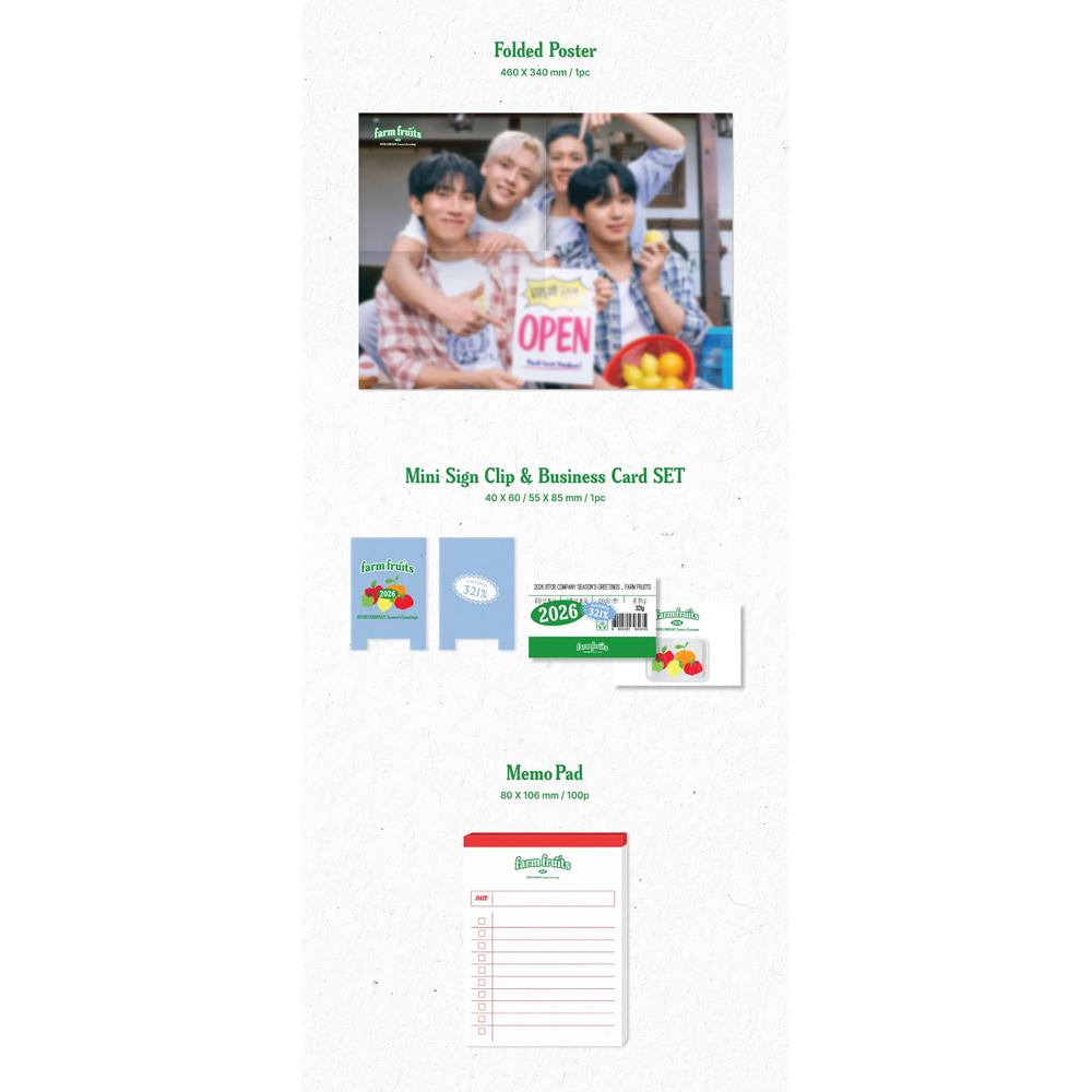 [Предзаказ] BTOB - 2026 Сезонные поздравления [farm fruits]