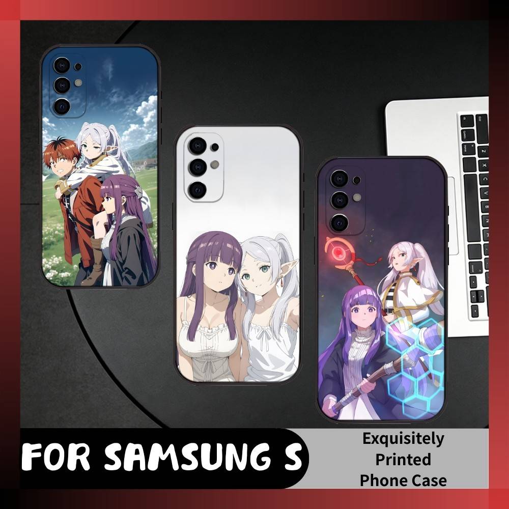 Beyond Journey's End F-Frieren the Slayer Phone Case For Samsung S25,S24,S21,S22,S23,S20,Ultra,S26,Plus,Fe,Note,5G Black Cover