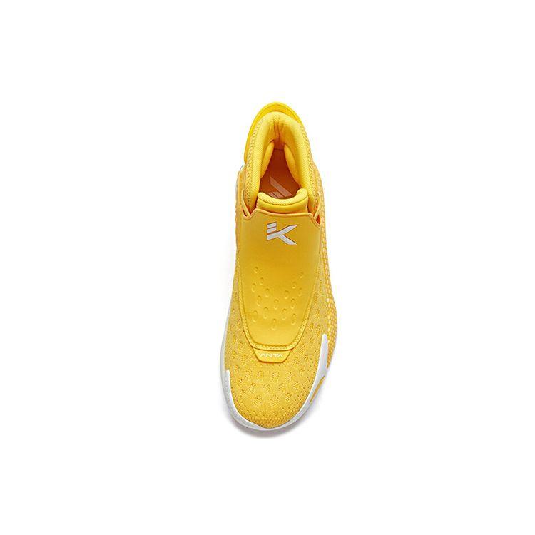 Anta KT5 Thompson High-Top Basketball Shoes Men Sneakers National-Flag-Yellow 112011101-5