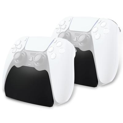 PlayVital 2 комплекта Подставка для дисплея совместима с PS5 Подставка для хранения совместима с DualSense Настольная подставка для хранения совместима с PS5 Подставка с резиной